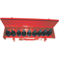 No.98710 - 9 Piece SAE In-Hex 1" Drive Impact Socket