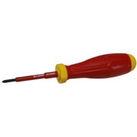 No.A80075-I - VDE Electrical Insulated Phillips Screwdriver (#0 x 60mm)