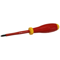 No.A82100-I - VDE Electrical Insulated Phillips Screwdriver (#2 x 100mm)