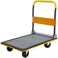 No.AM0300YE - 250kg Platform Trolley - Yellow