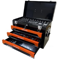No.AM0439OB - 439Pc Tool Set with 3 Drawer Top Chest - Orange/Black