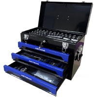 No.AM0439UB - 439Pc Tool Set with 3 Drawer Top Chest - Blue/Black