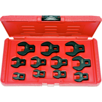 No.BCF55 - 11 Piece SAE Open-End Crowsfoot Wrenches