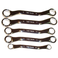 No.BW5M - 5 Piece Metric Dwarf Ring Wrench Set