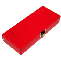 No.C1111 - Red Metal Case (246 x 104 x 39mm)