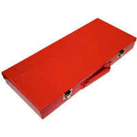No.C1115 - Red Metal Case (422 x 182 x 50mm)