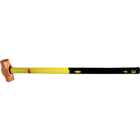 No.C2102-1010 - 4500gm. (10lb.) Copper Sledge Hammer (Fiberglass Hdle)