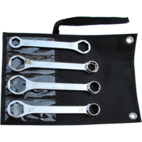 No.C7038 - 4 Piece Motor Cycle Ring Wrench Set