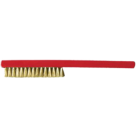 No.CB286-1002 - 6 x 15 Row Wire Brush 215mm long (Brass)