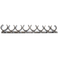 No.CF1301M - 8Pc. Metric 12 Point Crowsfoot Flare Nut Wrench Set 30 - 48mm