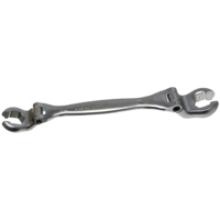 No.CM1618 - 1/2" x 9/16" 6 Point Flex Head Flare Nut Wrench