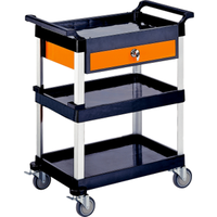 No.EG100 - Triple Tray Tool Cart With Drawer