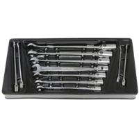 No.F6611 - 11 Piece SAE Combination Flex Box Wrench Set