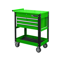No.GF34GR - 30" Heavy-Duty 4 Drawer Utility Cart