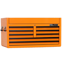 No.GF4708OR - 47" Godfather 8 Drawer Top Chest - Orange