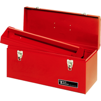 No.HM2050 - 20" Metal Tool Box With Tote Tray