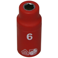 No.IS20052 - 6 Point VDE Insulated Socket (6mm)