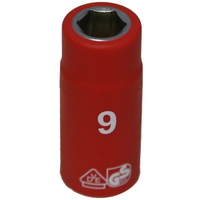 No.IS20092 - 6 Point VDE Insulated Socket (9mm)