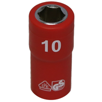 No.IS20102 - 6 Point VDE Insulated Socket (10mm)
