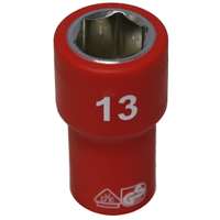 No.IS20132 - 6 Point VDE Insulated Socket (13mm)