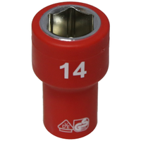 No.IS20142 - 6 Point VDE Insulated Socket (14mm)