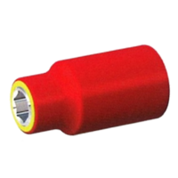 No.IS30062 - 3/16" x 1/4"Dr. 6Pt VDE Insulated Socket