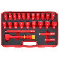 No.IS424 - 24 Piece Metric VDE Insulated Socket Set