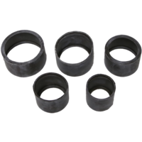No.J1800BLACK - Set of 5 BlackRubber Sleeves for J1800