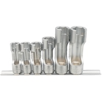 No.J4290 - 6Pc. 3/8"Dr. 6 Point Injector Socket Set