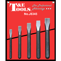 No.J8345 - 5 Piece Cold Chisel Set