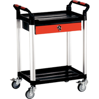 No.KT201 - Dual Tray Tool Cart with Drawer 750 x 470 x 950mm