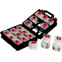 No.KT612 - Assorted Case with Clip On (15 Compartments)