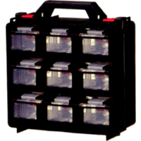 No.KT918 - Assorted Case with Clip On (18 Compartments)
