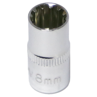 No.M5208 - 8mm x 1/4"Dr. Multi Lock Socket