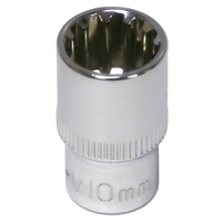 No.M5210 - 10mm x 1/4"Dr. Multi Lock Socket