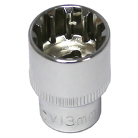No.M5213 - 13mm x 1/4"Dr. Multi Lock Socket
