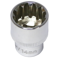 No.M5214 - 14mm x 1/4"Dr. Multi Lock Socket