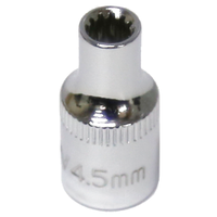 No.M5245 - 4.5mm x 1/4"Dr. Multi Lock Socket