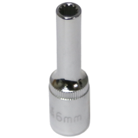 No.M5306L - 6mm x 3/8" Drive Deep Multi-Lock Socket