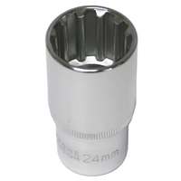 No.M5324L - 24mm x 3/8" Drive Deep Multi-Lock Socket