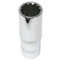No.M5420L - 20mm x 1/2" Drive Deep Multi-Lock Socket