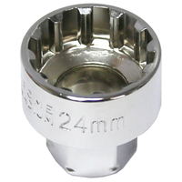 No.M5524 - 24mm x 19mm Drive Hole Thru Multi Lock Socket