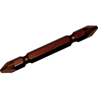 No.P1292 - #2 Pozidriv Double Ended Power Bit 1/4" Hex