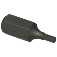 No.P5104 - 1/8" In-Hex x 10mm Hex 30mm Long