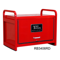 No.RB3406RD - 34" Heavy Duty Road Maintenance Tool Chest - Red