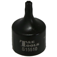 No.S15510 - T10 x 1/4"Drive Stubby Tamper Torx-r Impact Socket
