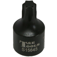No.S15645 - T45 x 3/8" Drive Stubby Tamper Torx-r Impact Socket