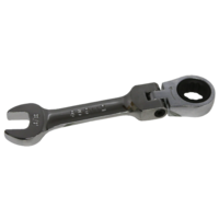 No.S59112 - 3/8" 12Pt. Stubby Flex-Head Ratchet Wrench