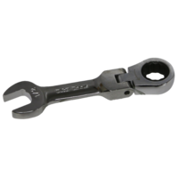 No.S59116 - 1/2" 12Pt. Stubby Flex-Head Ratchet Wrench