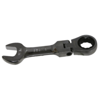 No.S59118 - 9/16" 12Pt. Stubby Flex-Head Ratchet Wrench